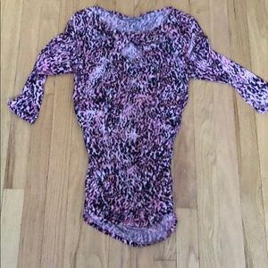 Jennifer Lopez Pink Leopard Top